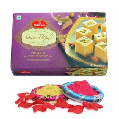 Soan Papdi With Colours
